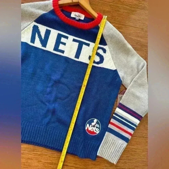Touch by Alyssa Milano New Jersey Nets Sweater Women’s Large NWT - Picture 10 of 10